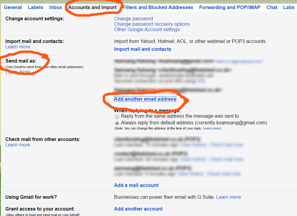 how to find my email address in gmail